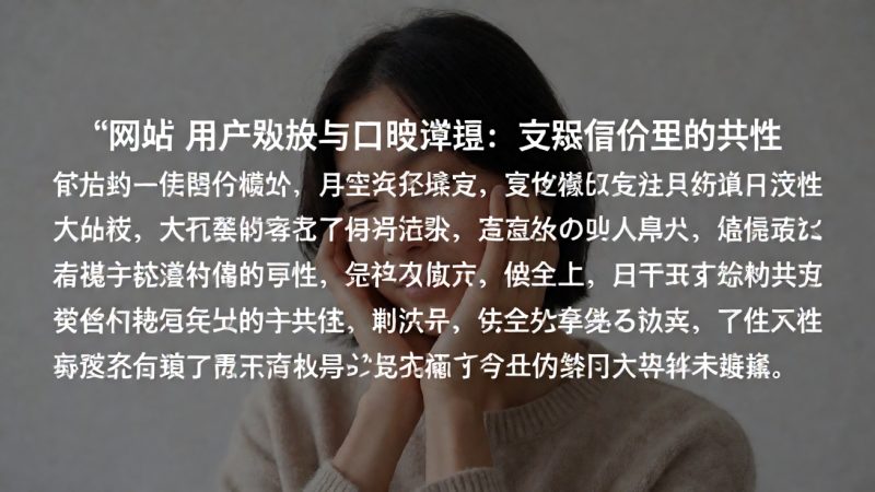 pg网站 用户反馈与口碑梳理:典型评价里的共性